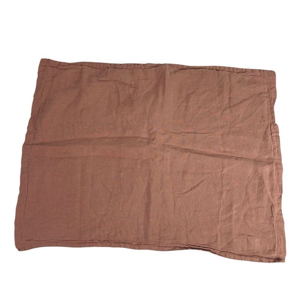 PARACHUTE Linen Standard Sham Adobe Clay